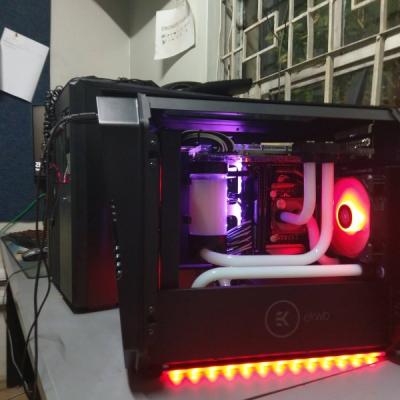 Custom Build Game Machine, Water Cooled